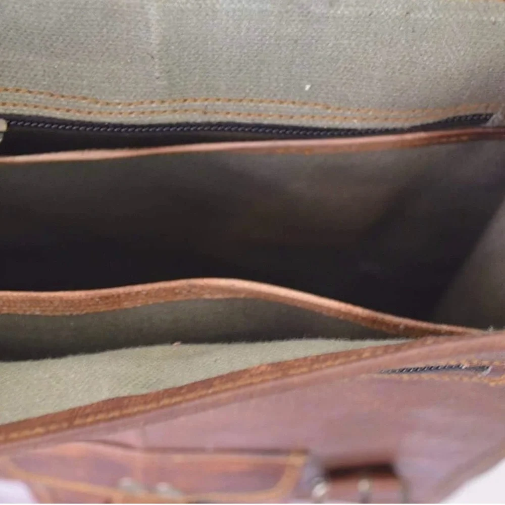 Leather Crossbody Bag for Man and Woman - Picture 2 of 8